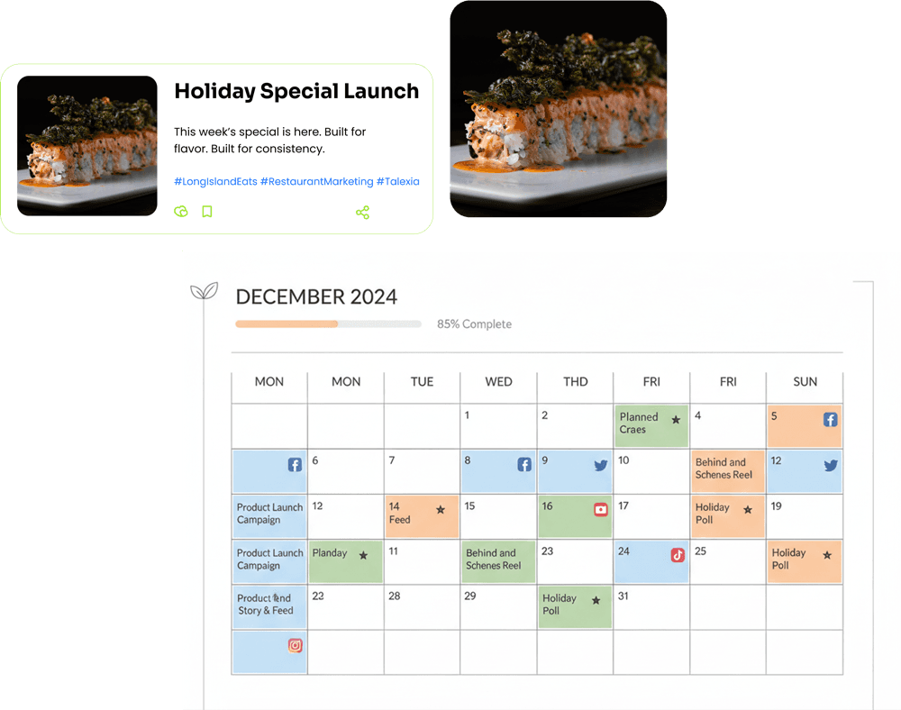 Talexia landing visual